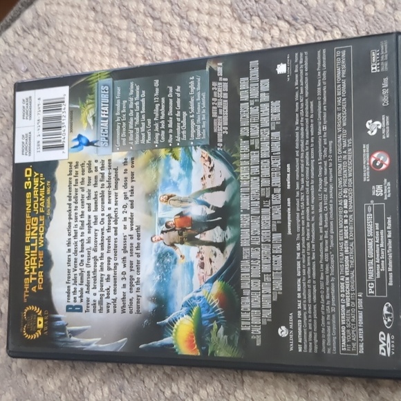 Journey to the Center of the Earth DVD Thrilling For Family Viewing 3D 2D - Picture 3 of 6